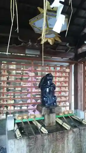 岡崎神社の手水舎