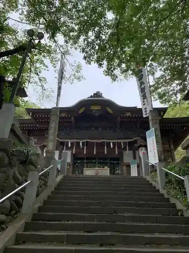 山名八幡宮の本殿・本堂