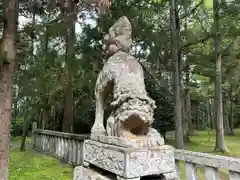 倭文神社の狛犬