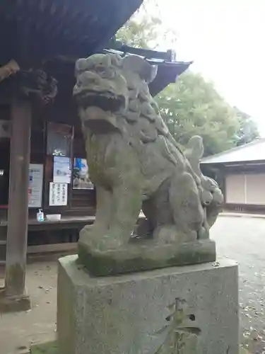 五社神社の狛犬