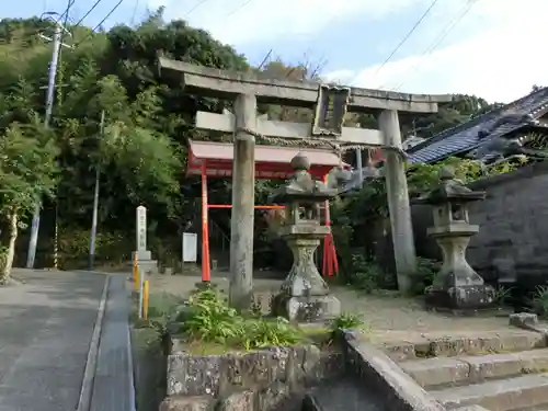 住吉平田神社の鳥居