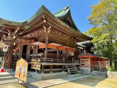 唐津神社の本殿・本堂