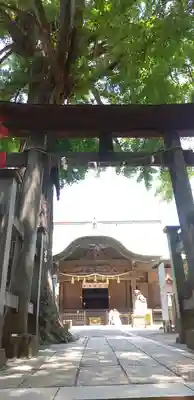 下総国三山　二宮神社の本殿・本堂