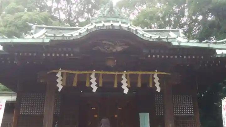 代々木八幡宮の本殿・本堂