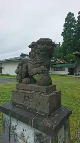 白子神社の狛犬