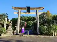 徳王稲荷社・金刀比羅社の鳥居