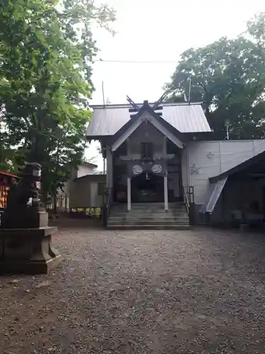 星置神社の本殿