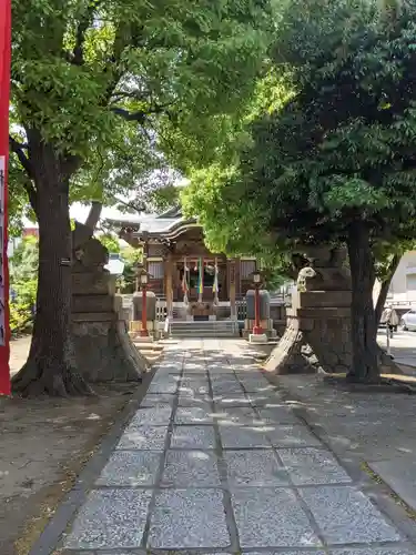 大森諏訪神社の本殿・本堂