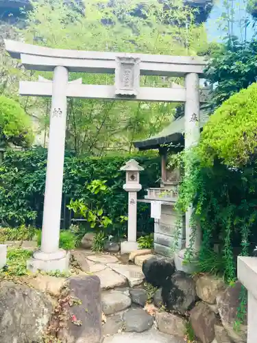 加賀屋天満宮の鳥居