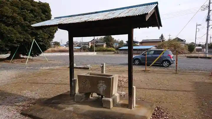 星宮神社 (免鳥町)の手水舎