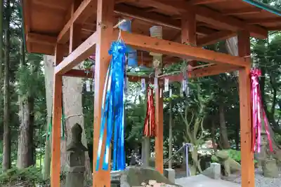 阿久津「田村神社」(郡山市阿久津町)旧社名:伊豆箱根三嶋三社の手水舎
