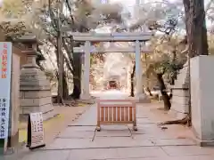 赤坂氷川神社の鳥居