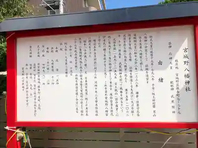 宮城野八幡神社(宮城県)