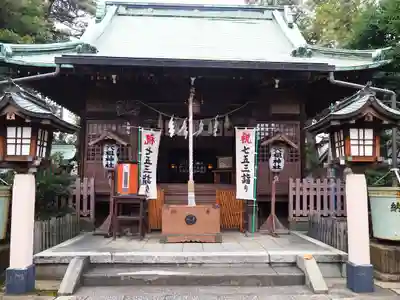 高円寺天祖神社の本殿・本堂