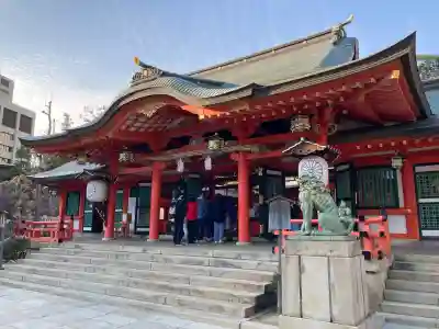 生田神社の本殿・本堂