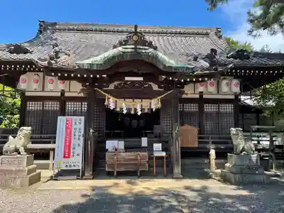 手筒花火発祥の地 吉田神社の本殿・本堂