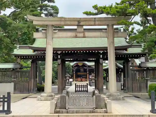 六郷神社の鳥居