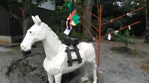 嘯吹八幡神社の狛犬