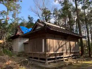 白山神社の本殿・本堂