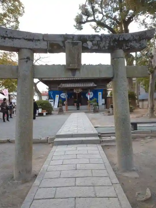 坂本八幡宮の鳥居