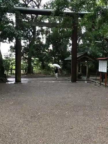 皇宮神社（宮崎神宮摂社）の鳥居