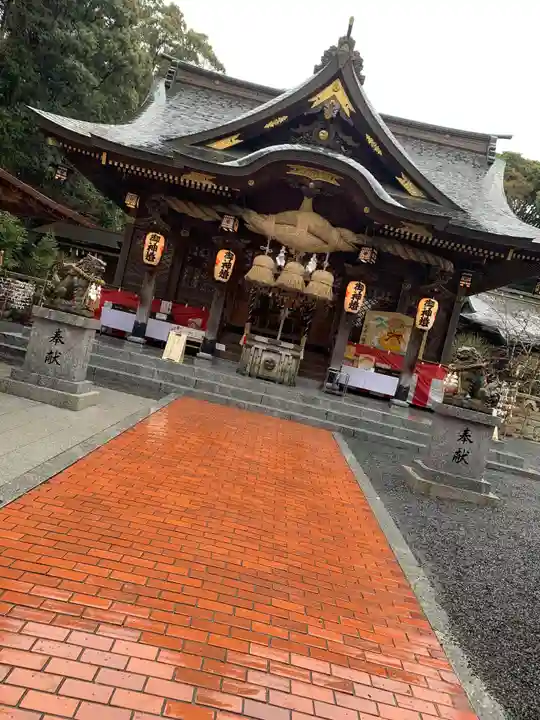 別府八幡宮の本殿・本堂