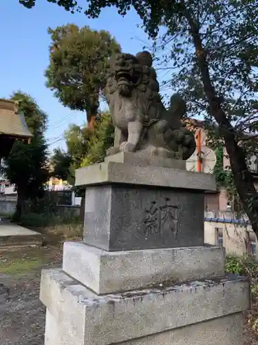 下総府中六所神社の狛犬
