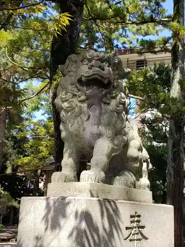 菟橋神社の狛犬