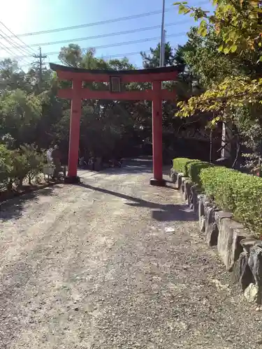 市原稲荷神社の鳥居