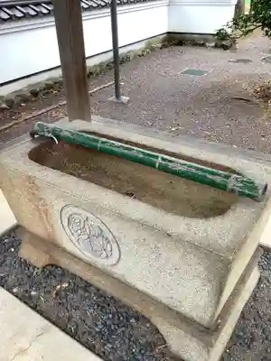 西明寺の手水舎