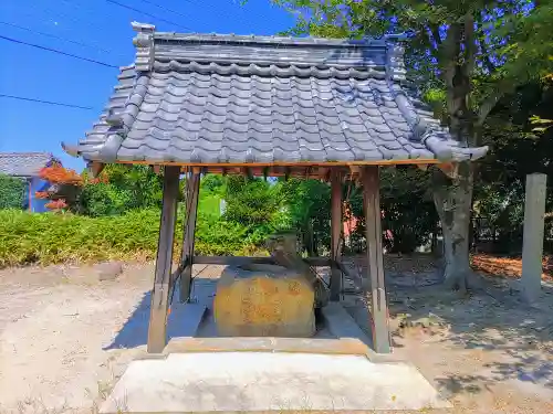 八幡社（大牧）の手水