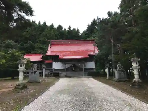 網走神社の本殿