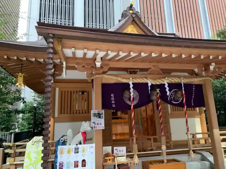 福徳神社(芽吹稲荷)の本殿・本堂