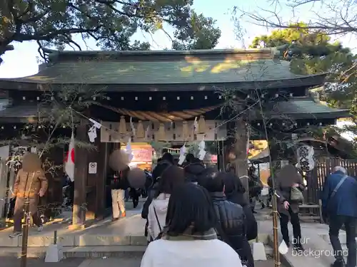 葛飾八幡宮の山門・神門