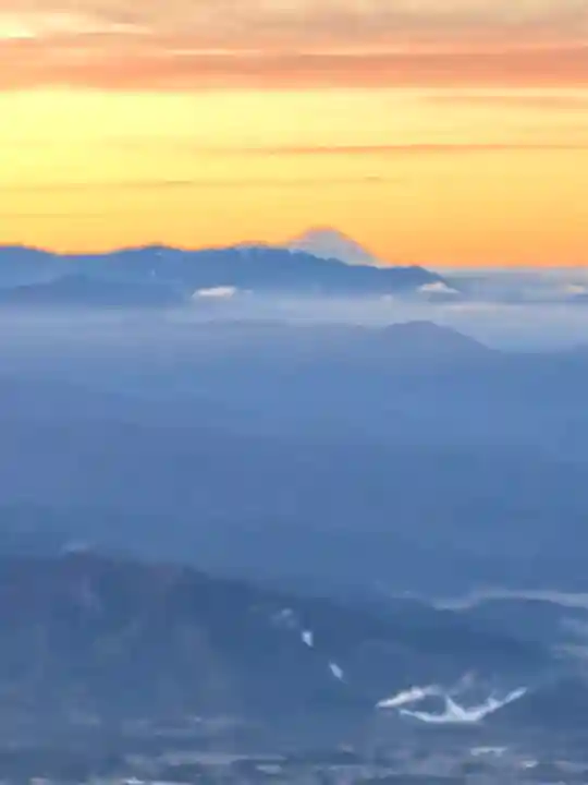 山の神神社の景色