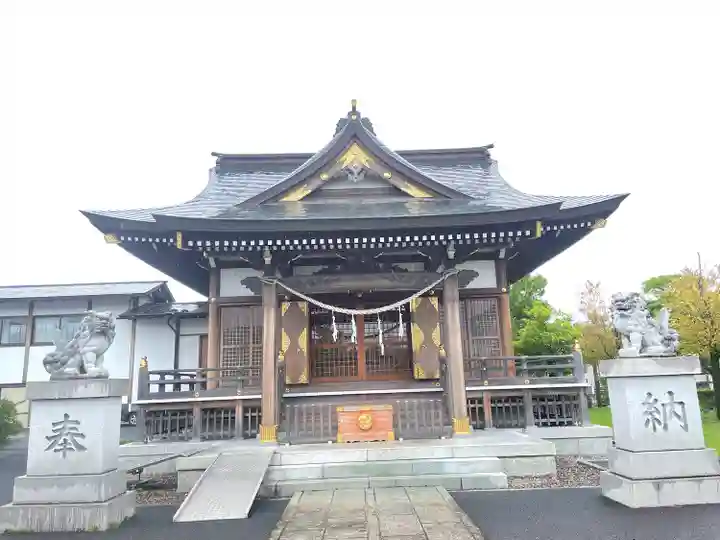 栗木御嶽神社の本殿・本堂