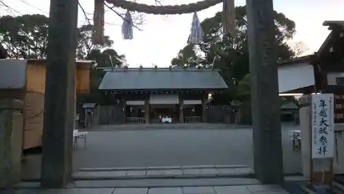 伊勢山皇大神宮の鳥居