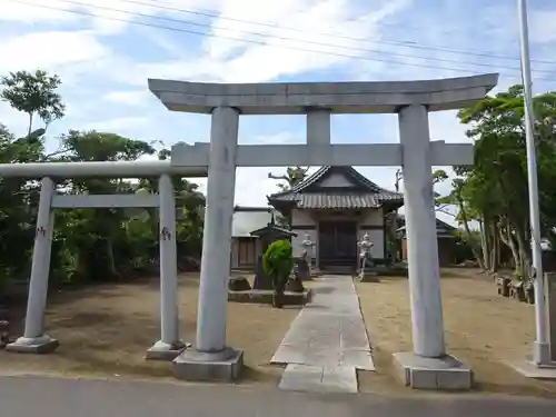 琴平神社の鳥居