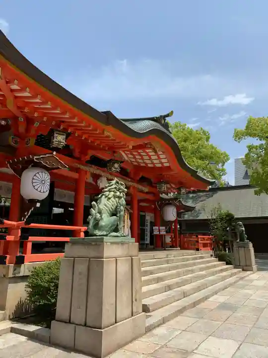 生田神社の本殿・本堂