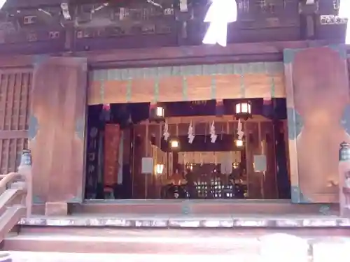 川口神社の本殿・本堂