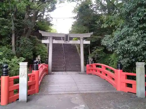 城山八幡宮の鳥居