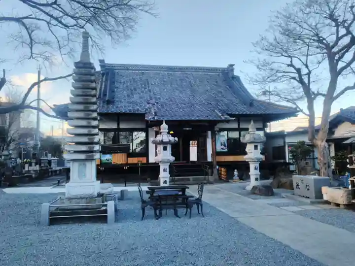 山梨県 昭和町 正覚寺の本殿・本堂