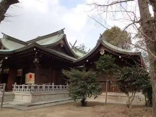 伴林氏神社の本殿