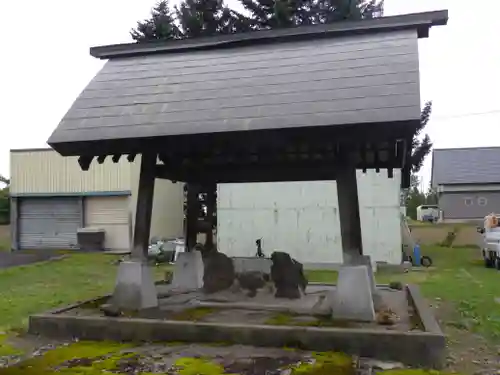 美深神社の手水