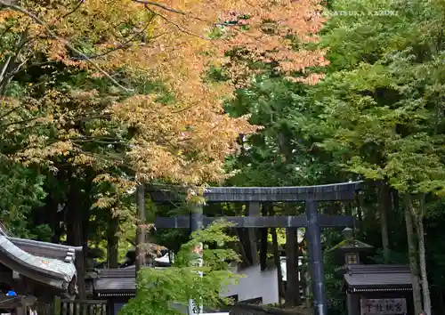 諏訪大社下社秋宮(長野県)