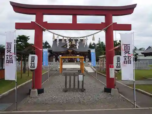 美瑛神社の鳥居