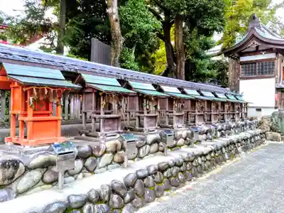味鋺神社の末社・摂社