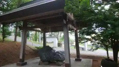 東神楽神社の手水舎