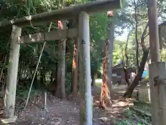 神明神社の鳥居