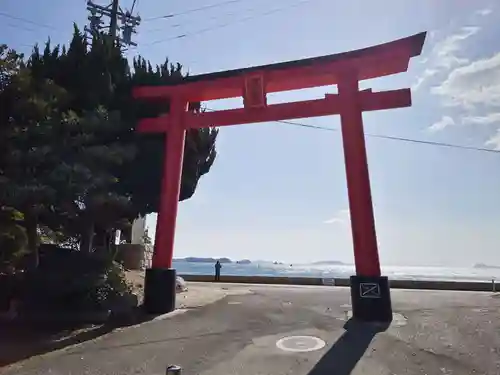 羽豆神社の鳥居